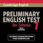 Cambridge PET for Schools Student's Book with answers 1