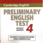 Cambridge PET Student's Book 4